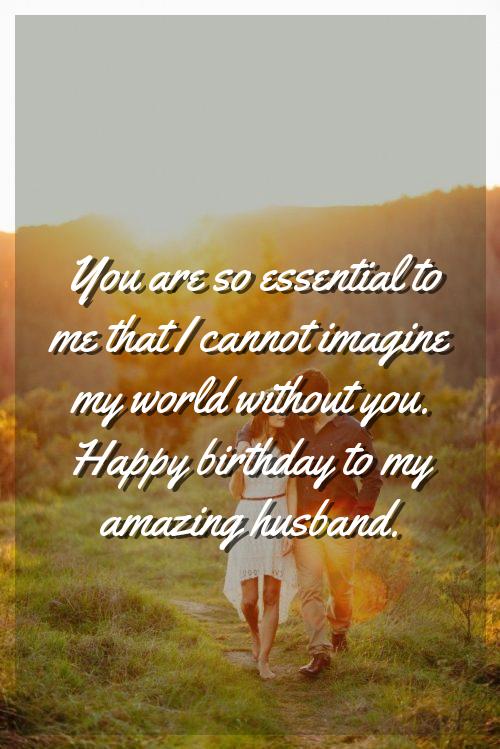 birthday wishes for a lovely husband